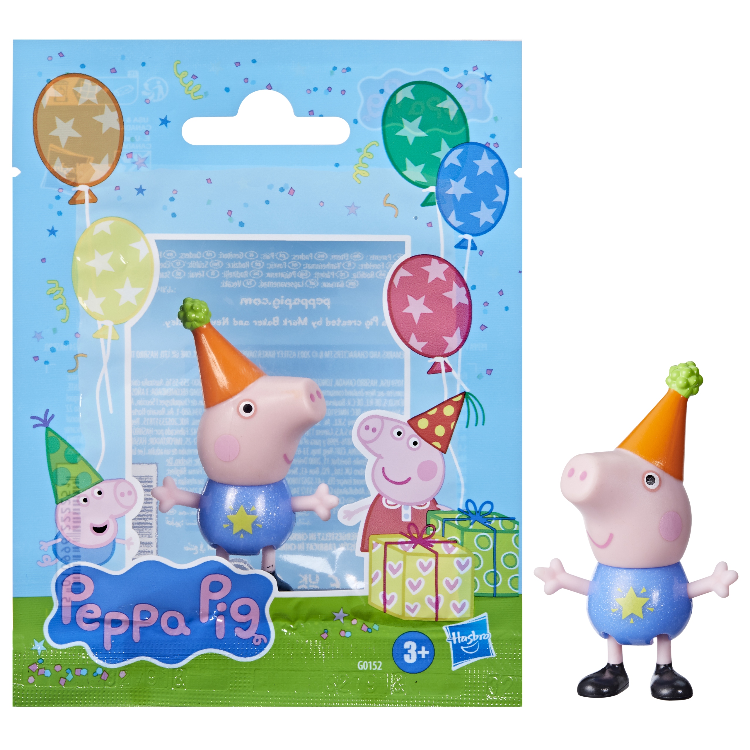Hasbro Peppa Pig Peppa's Party Friends mix 6cm – Zestaw przyjaciół Peppy do zabawy
