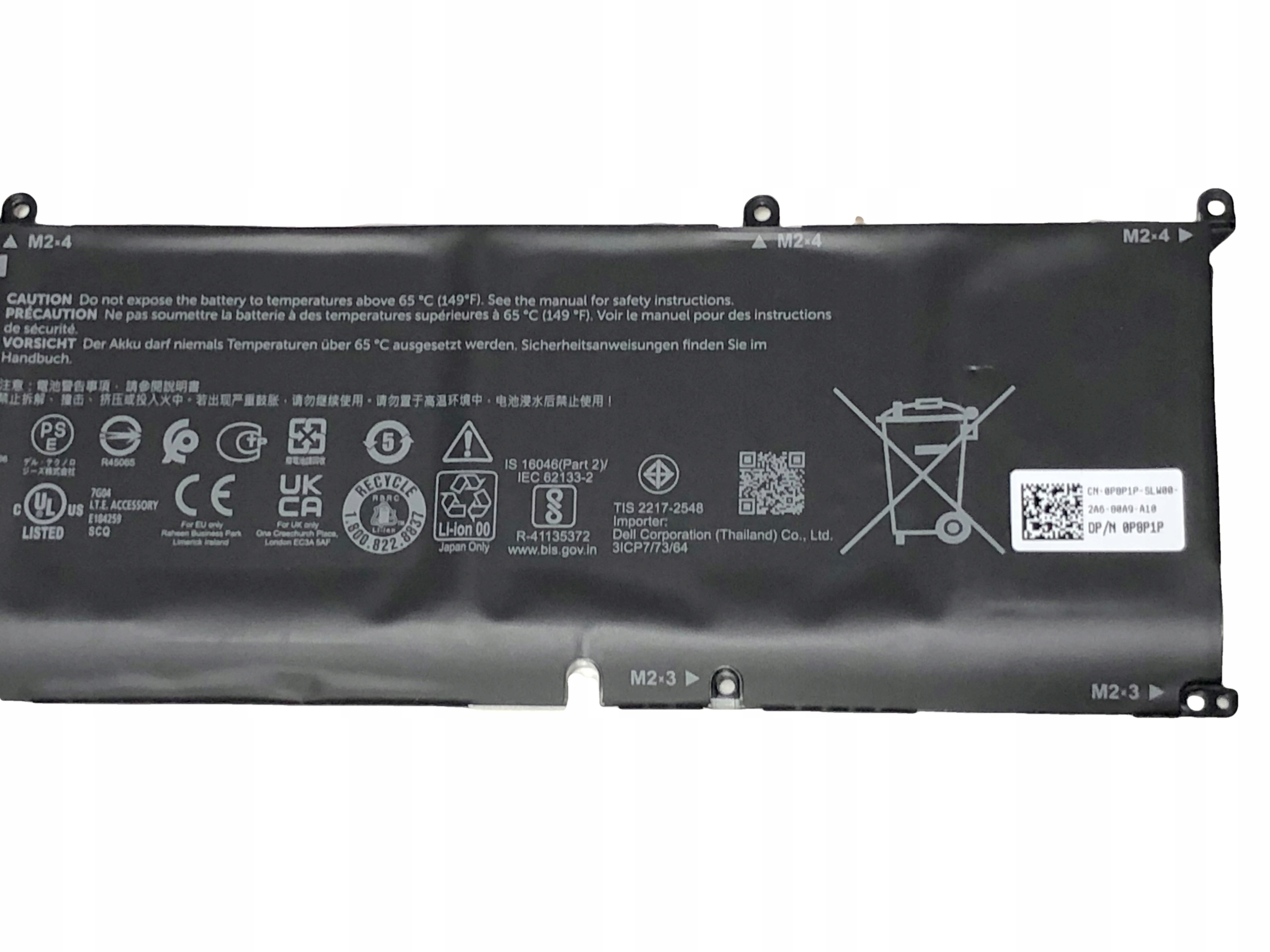 Bateria PRI 56WHR, 3 Cell – Oryginalna bateria do laptopów Dell