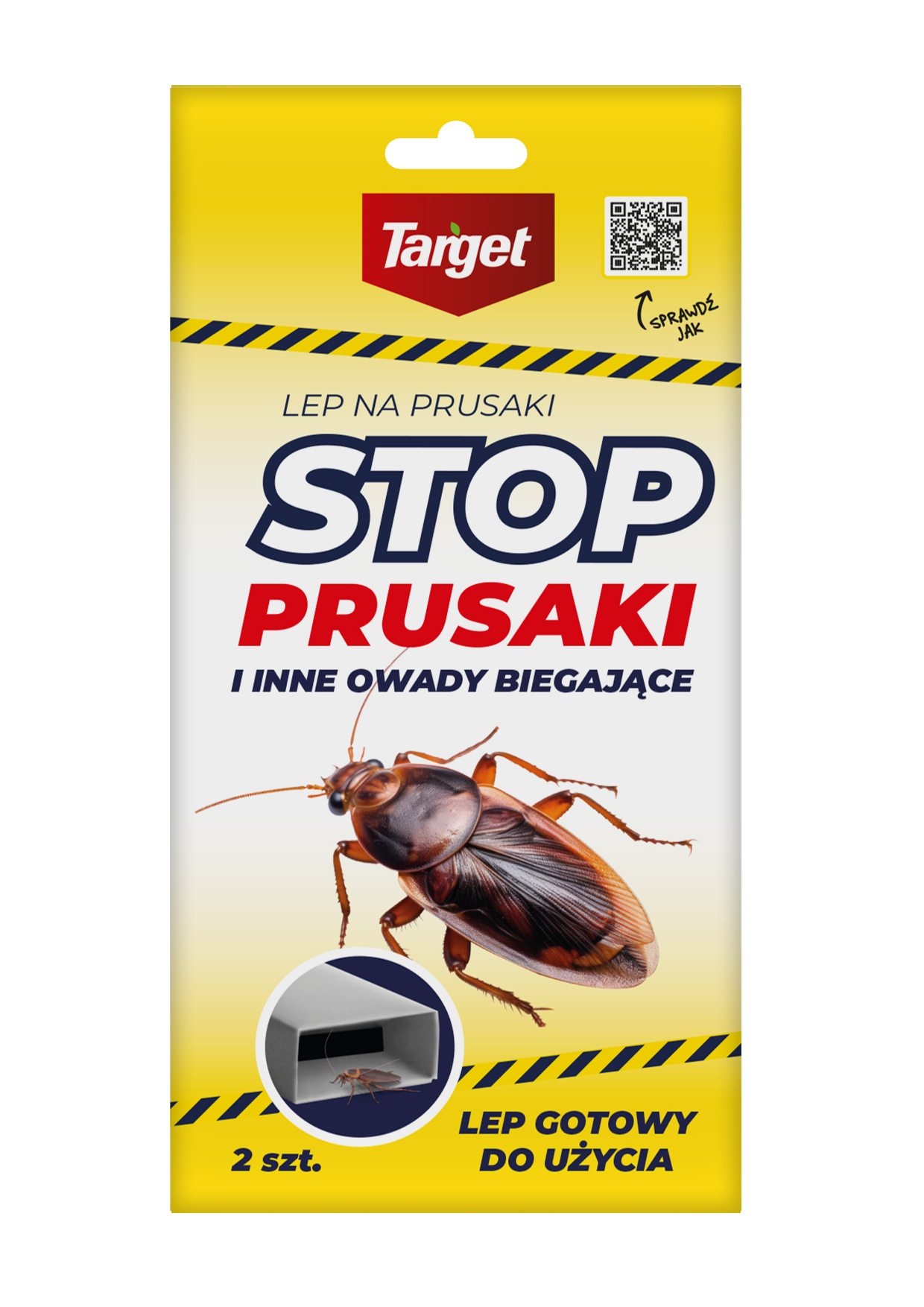 Lep na prusaki i inne owady biegające - 2 sztuki od Target