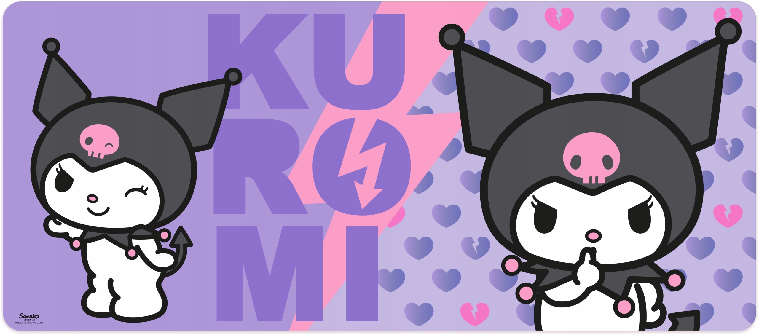 Mata na biurko Hello Kitty Kuromi – Stylowa przestrzeń do gry