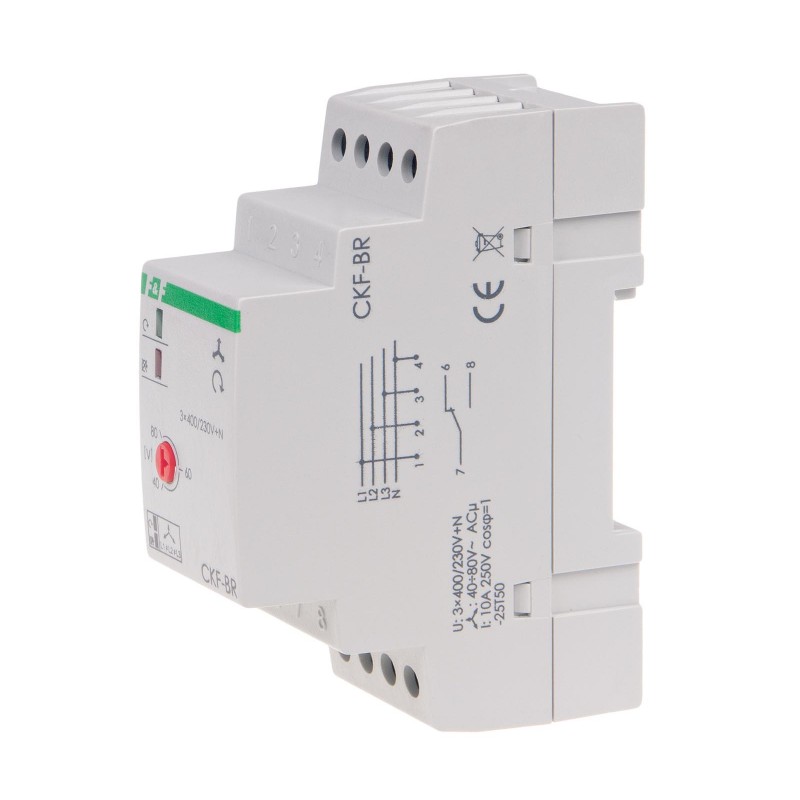 Zabezpieczenie przed brakiem faz i asymetrią napięcia