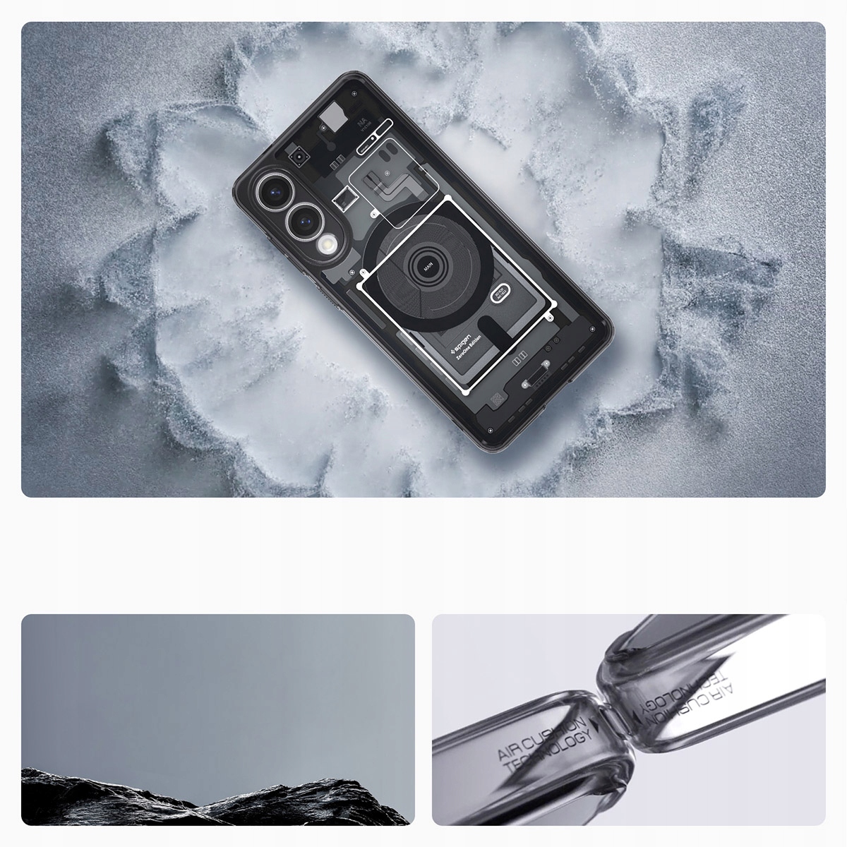 Smukły profil i ergonomiczny kształt