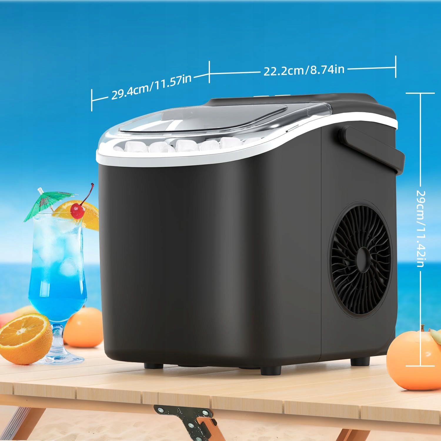Produkcja kostek lodu w 6 minut – idealne na każdą okazję
