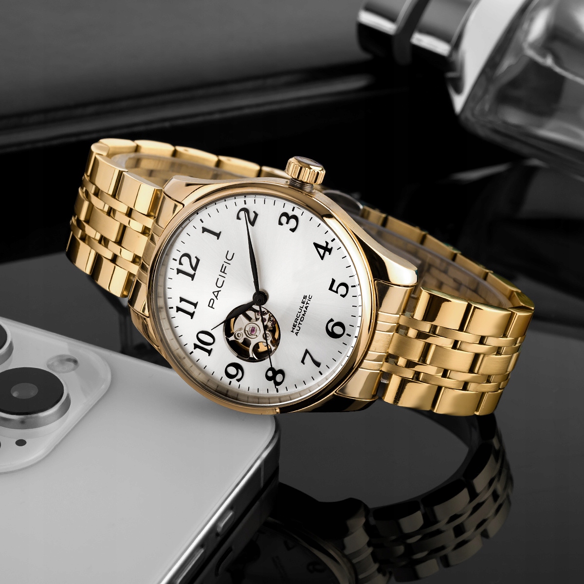 Klasyczny design z nowoczesnym akcentem – Zegarek, który przyciąga wzrok