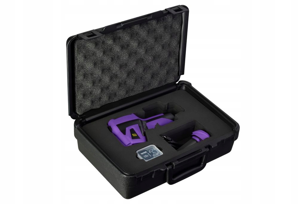 Wbudowany rejestrator zdjęć i wideo z danymi temperaturowymi