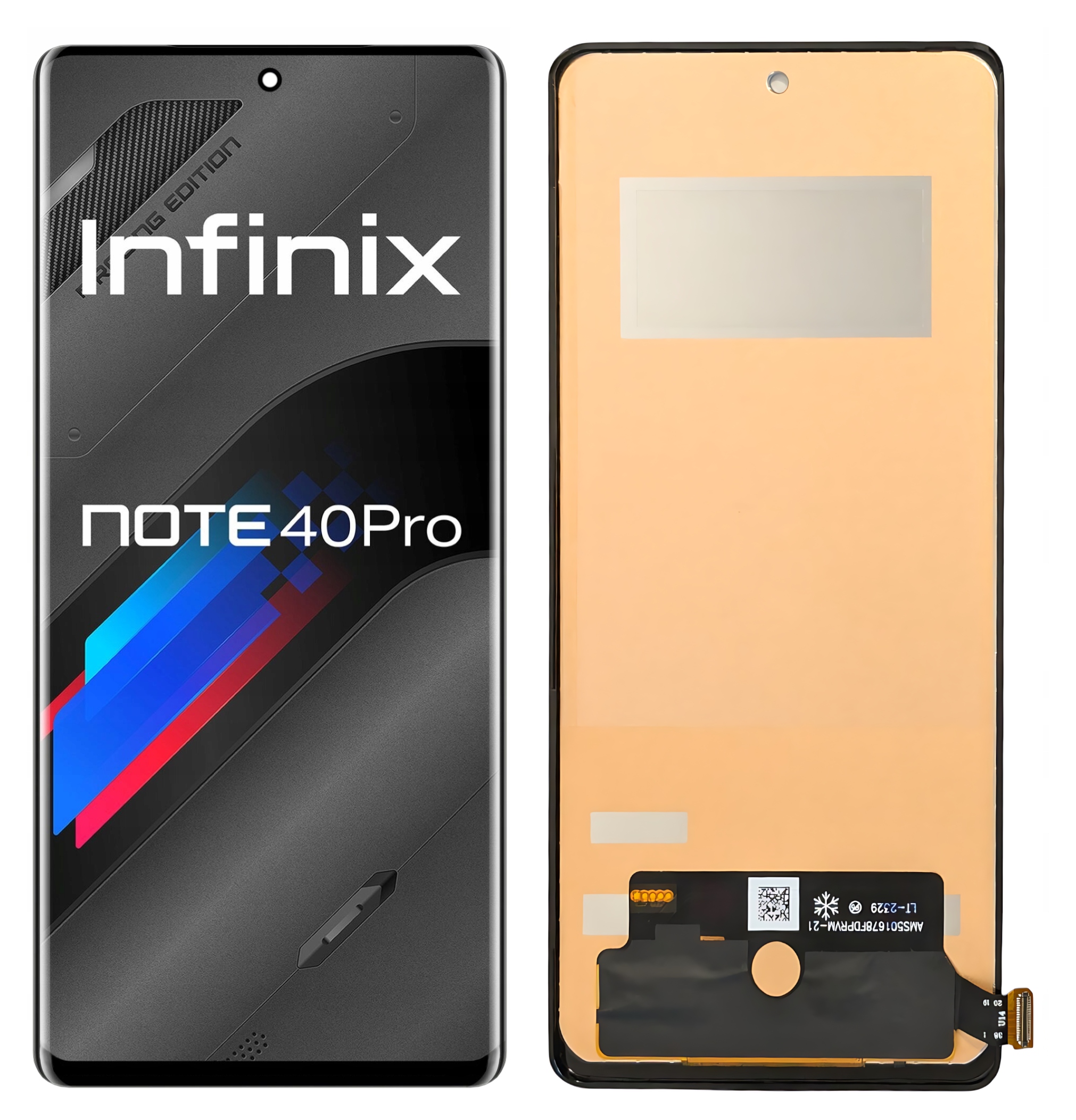 Wyświetlacz LCD Szybka Dotyk do Infinix Note 40 Pro 5G Incell X6851 – Wysoka jakość i niezawodność