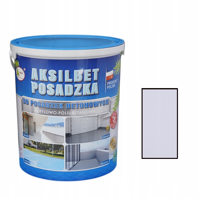 AKSILBET FARBA DO POSADZKI SZARY JASNY RAL 7035 5L – Idealne rozwiązanie dla Twoich posadzek