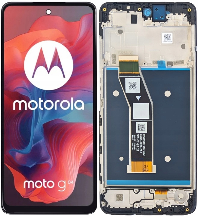 Wyświetlacz Ekran LCD do Motorola G04 Ramka – Idealne rozwiązanie dla Twojego telefonu