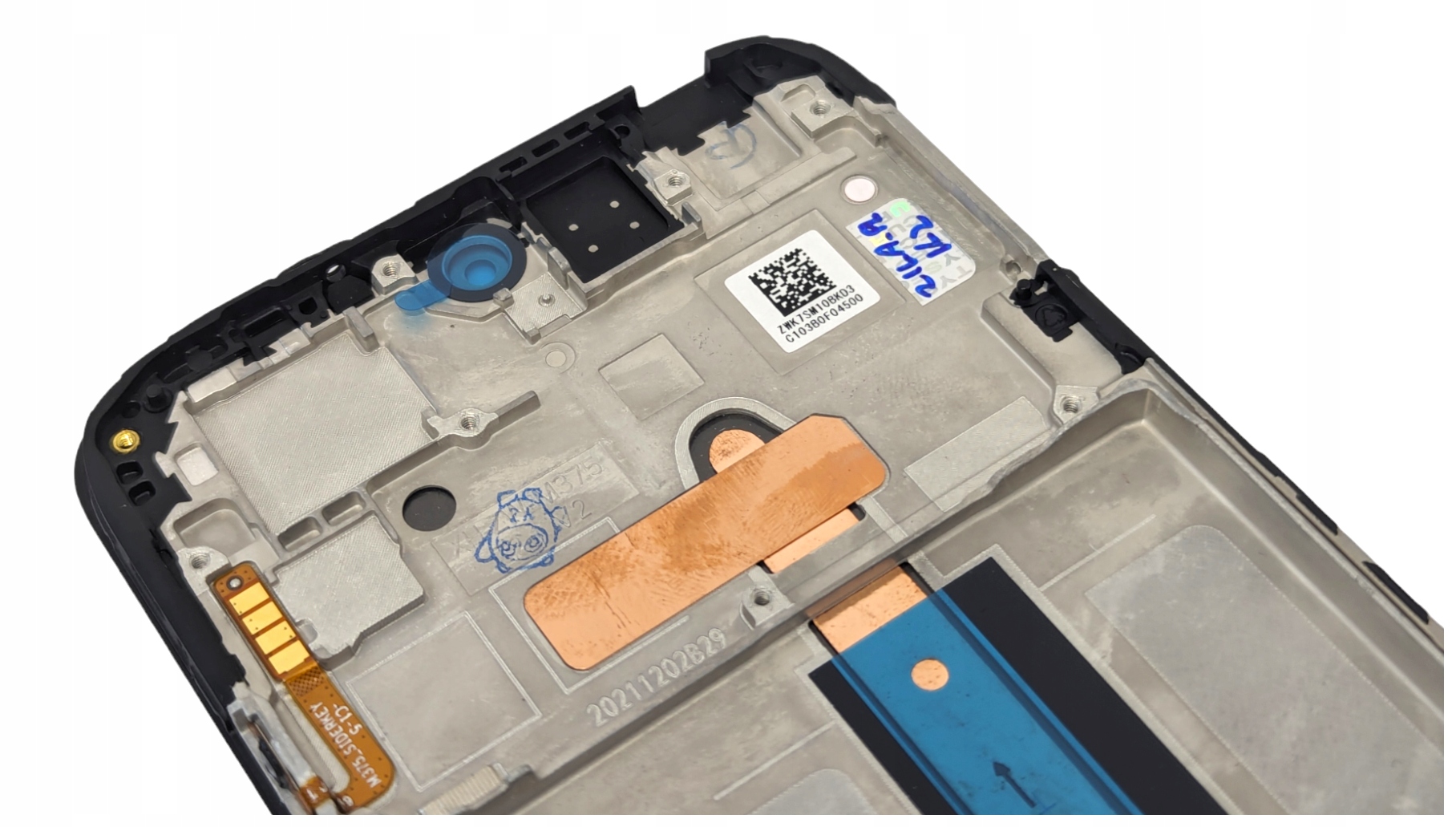 Elementy ramki wyświetlacza i ich funkcje