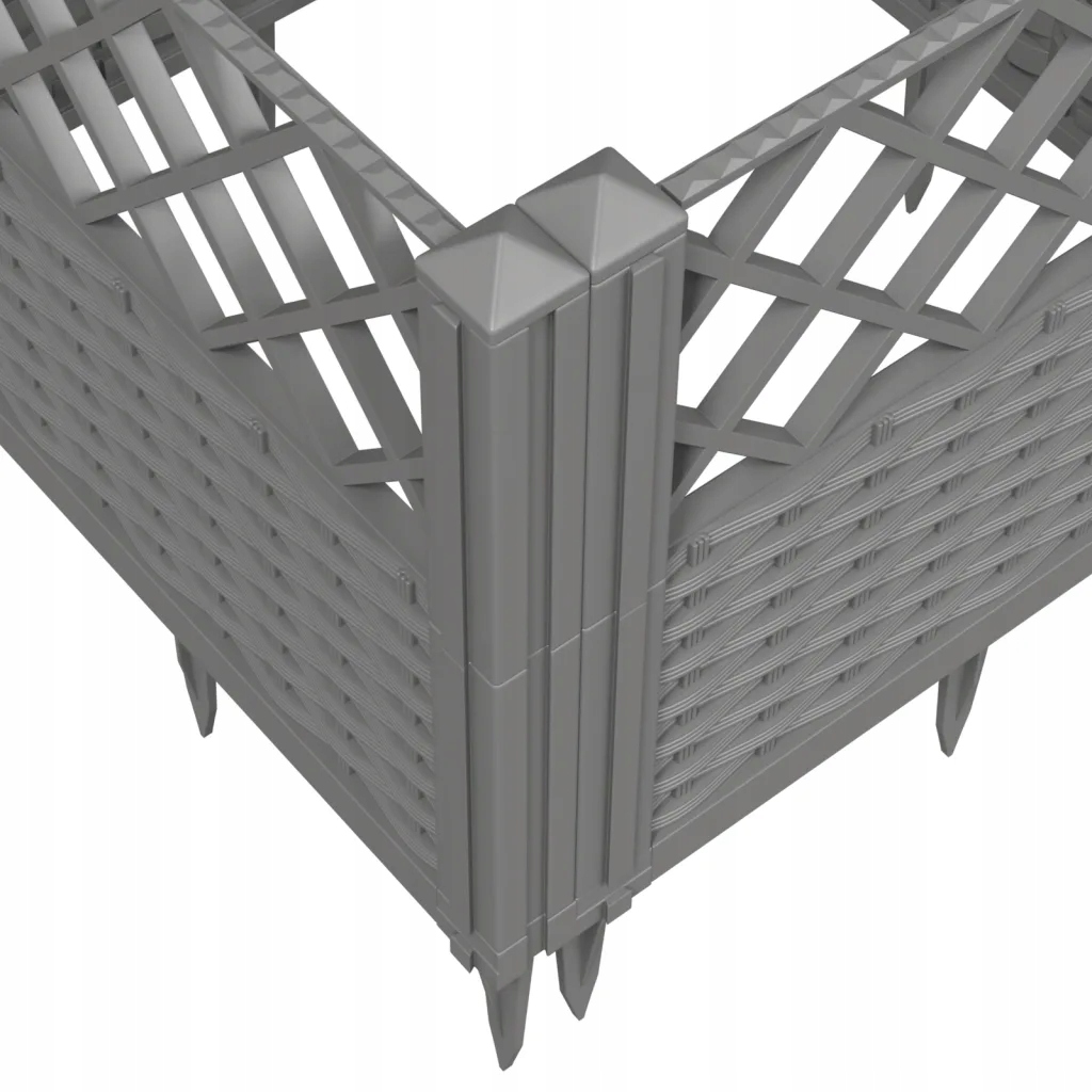 Praktyczna i trwała konstrukcja donicy ogrodowej