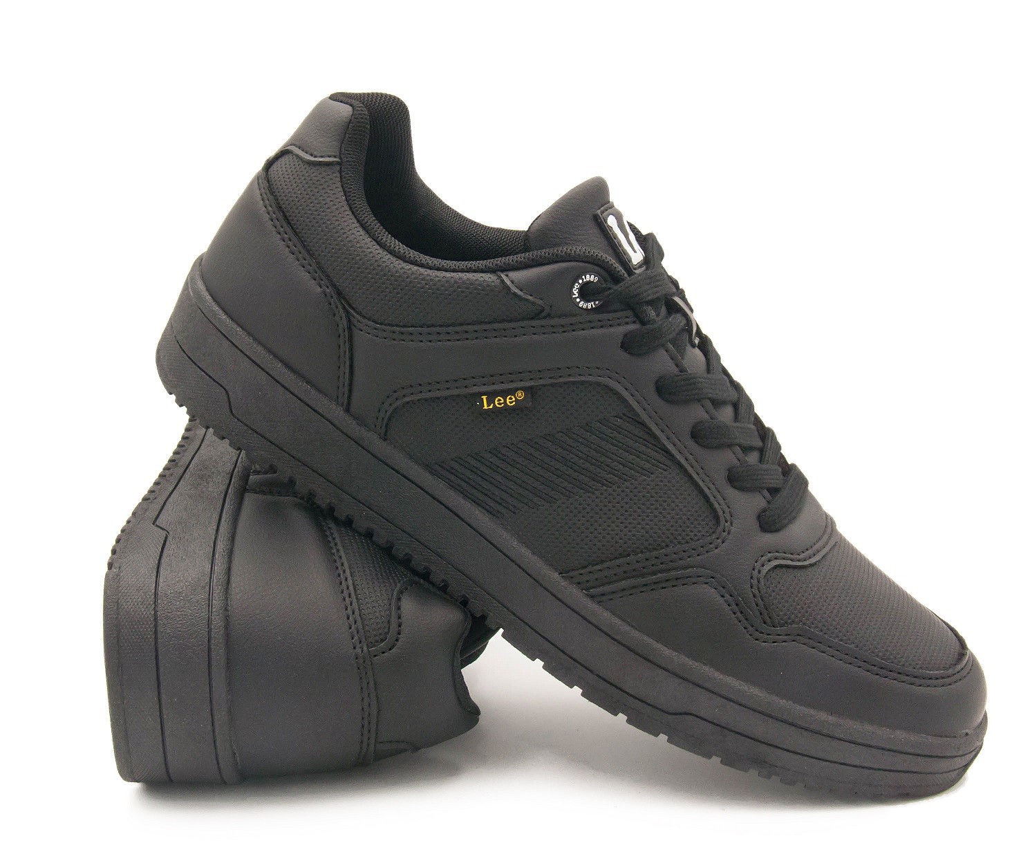 Lee Buty Sportowe Męskie Luka Low 50253034 11A Czarne – Styl i Komfort na Co Dzień