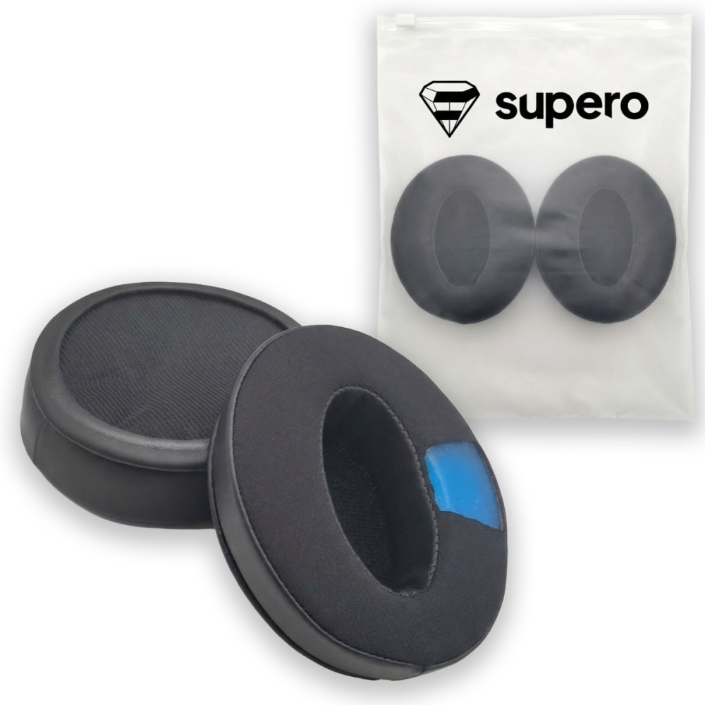 Nauszniki żelowe chłodzące SUPERO do Sennheiser HD4.40 / HD450 / HD350 / HD350BT / HD400S – Komfort i świeżość w jednym