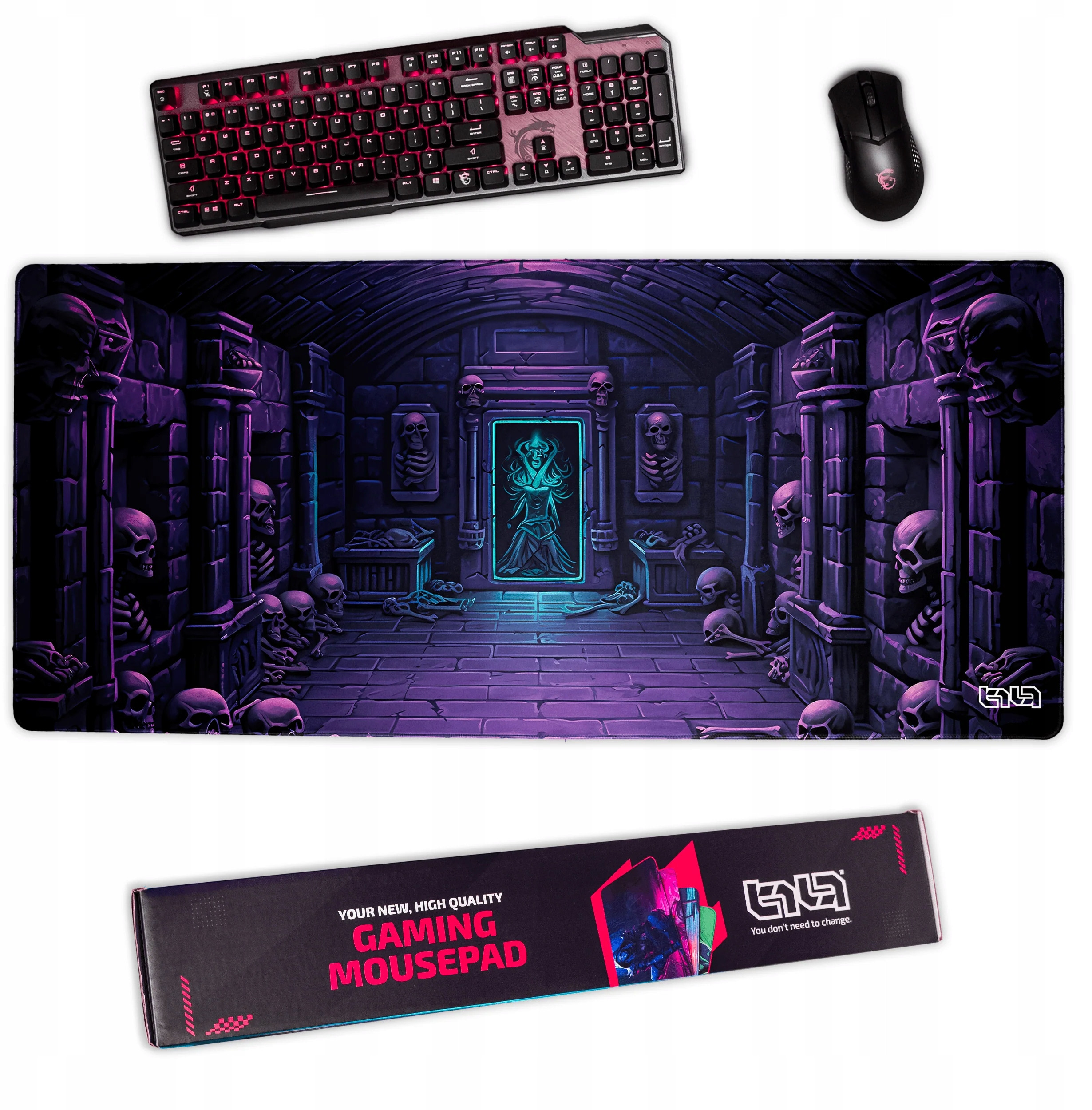 Duży rozmiar 90x40 cm – swoboda ruchów