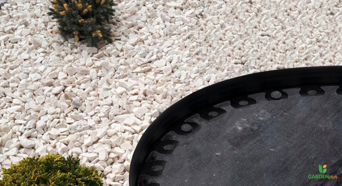 Zestaw 10 metrów obrzeża z 20 kołkami mocującymi