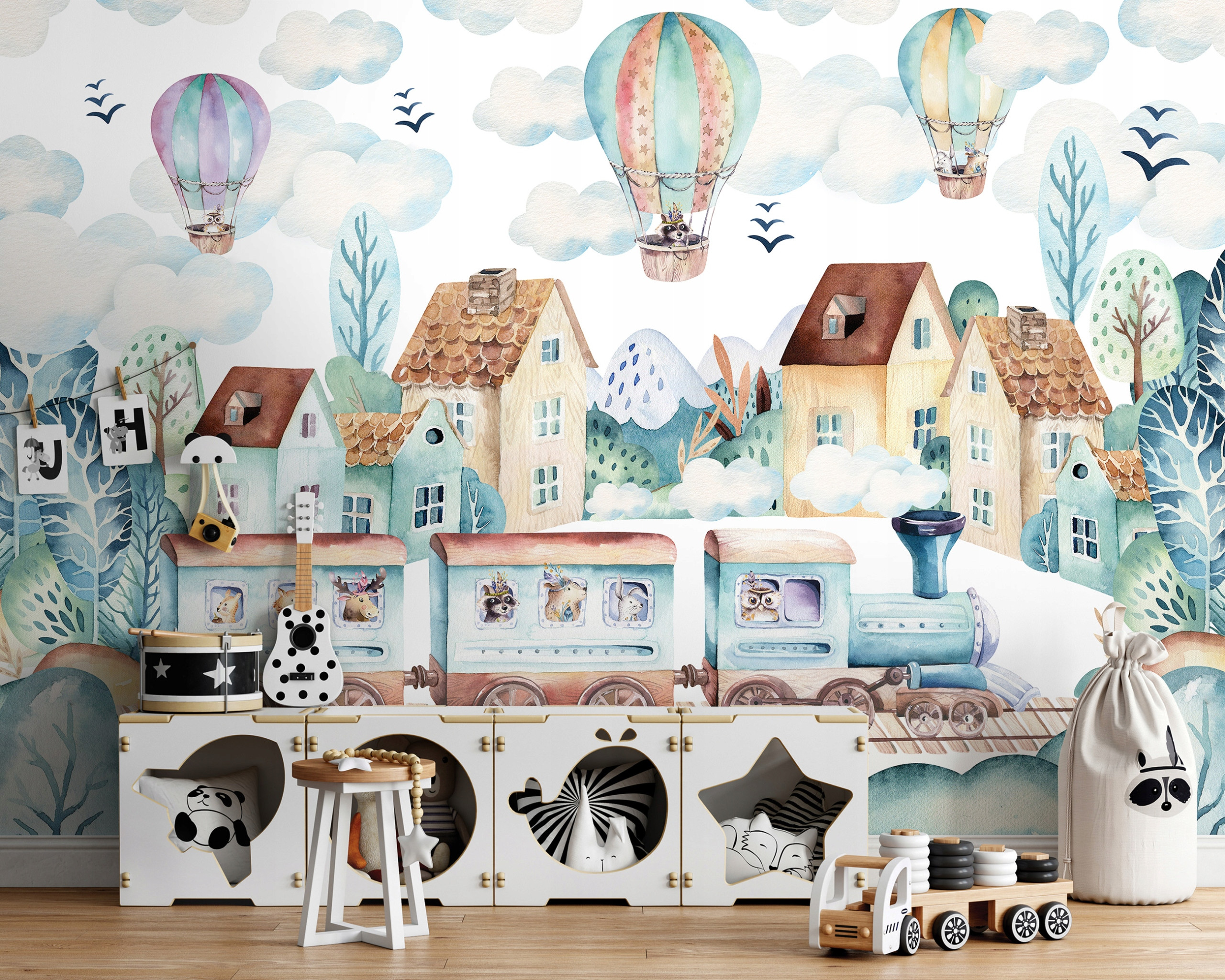 Unikalne wzory panoramiczne i efekty 3D