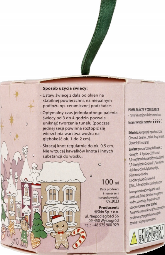 Naturalne składniki i nietoksyczny wosk