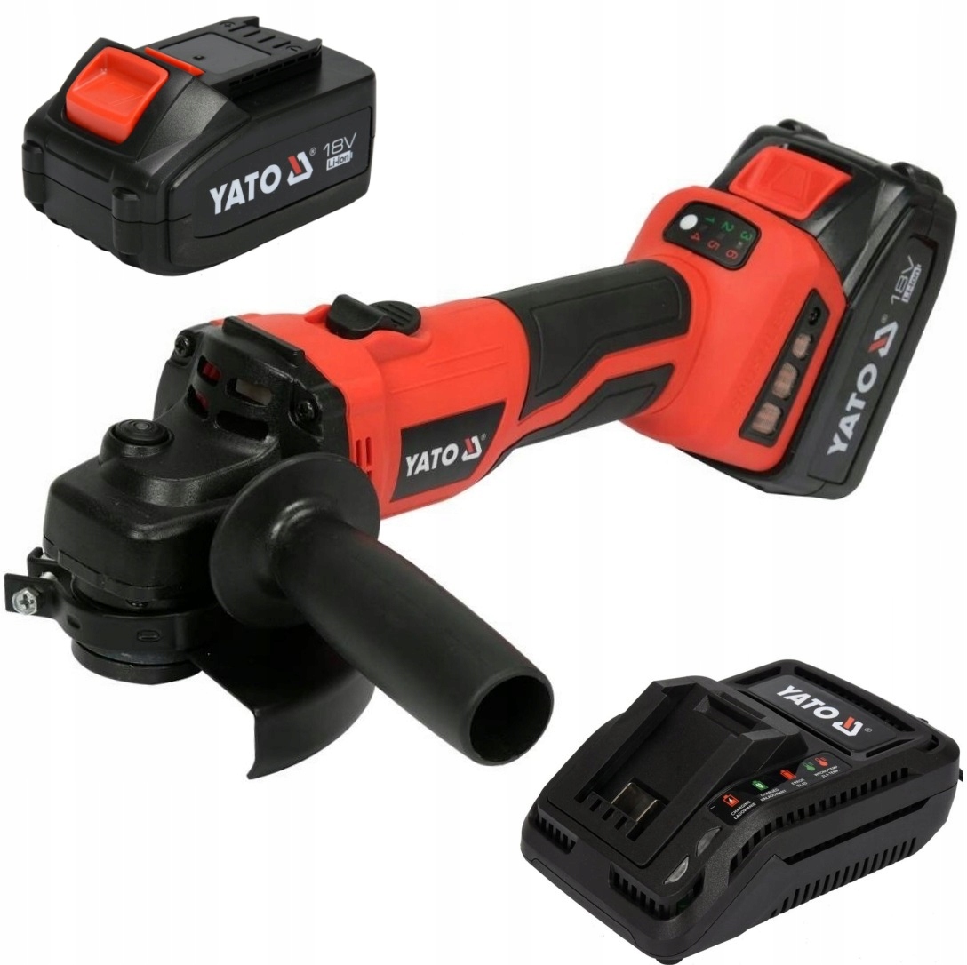 Akumulatorowa szlifierka kątowa z systemem soft start