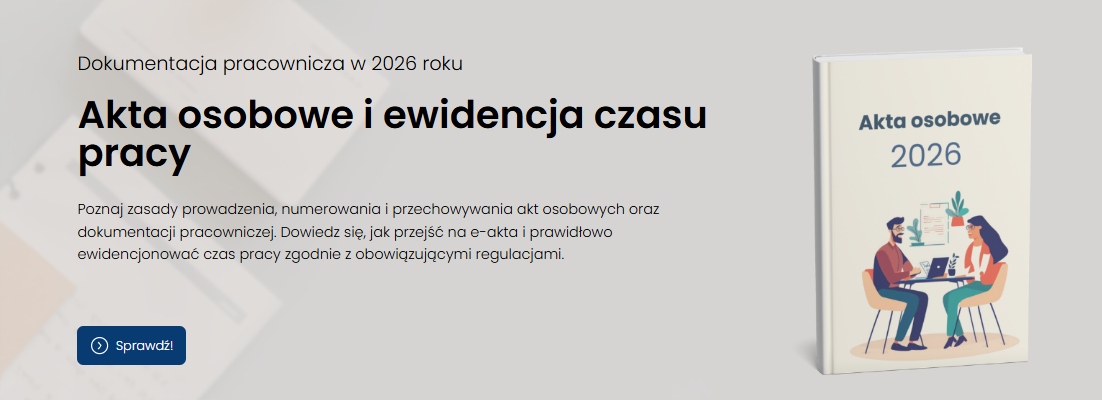 Przejście na elektroniczne akta osobowe
