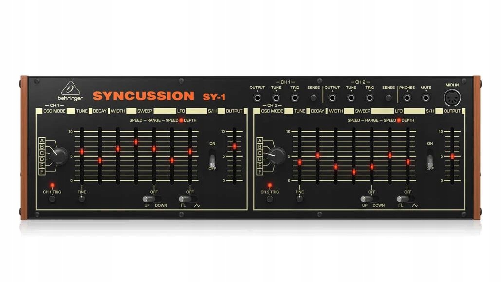 6 trybów oscylacji dla różnorodnych dźwięków