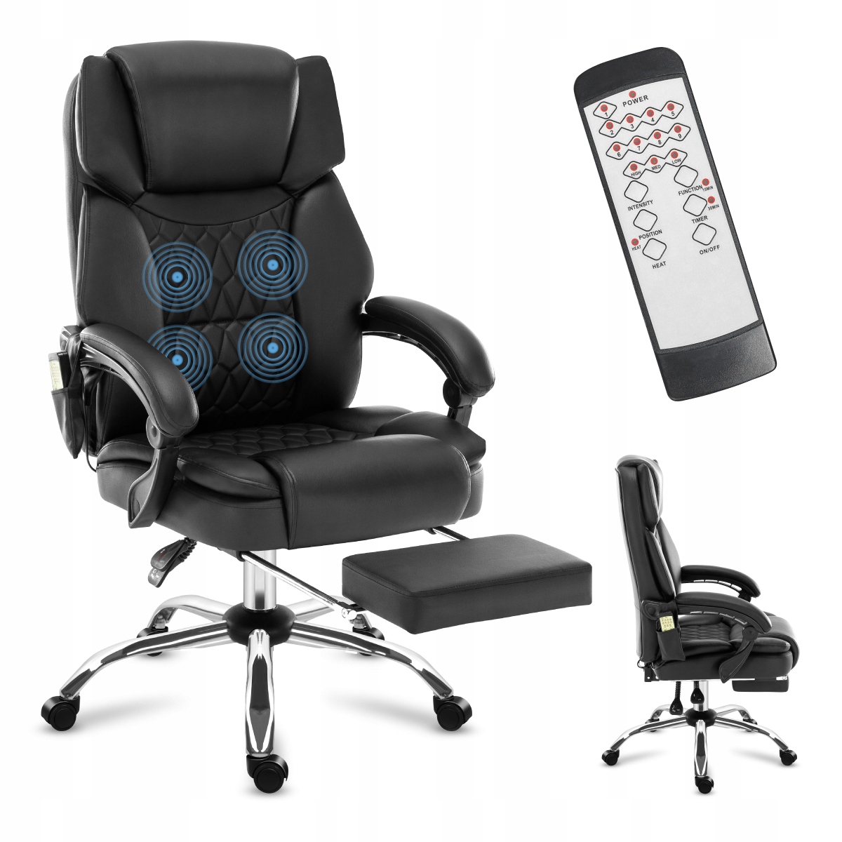 Wysuwany podnóżek – Ergonomiczne wsparcie dla nóg