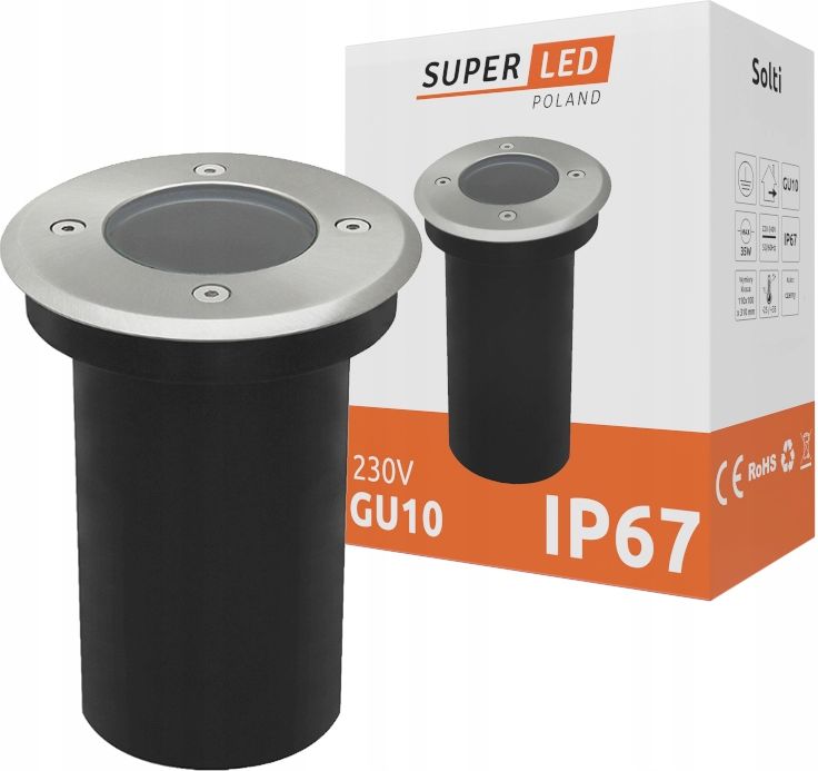 Oprawa Lampa najazdowa gruntowa IP65 LED GU10