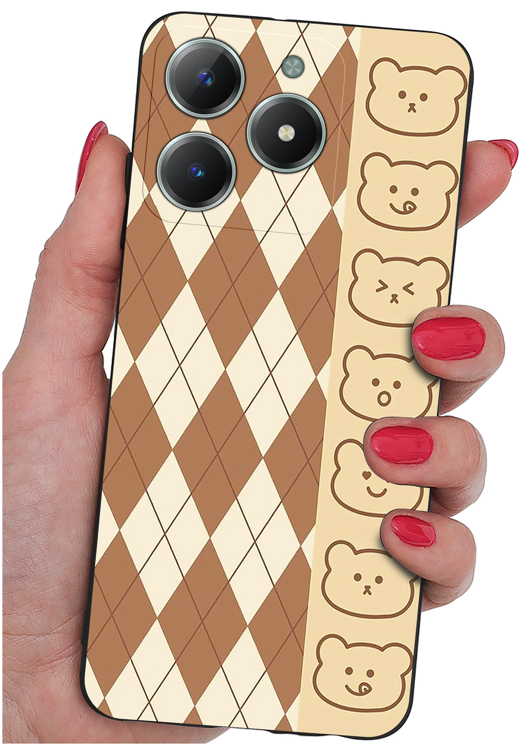 Wytrzymałe silikonowe etui z ochroną wyspy aparatów