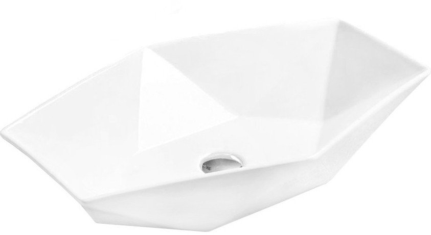 Praktyczny design umywalki nablatowej