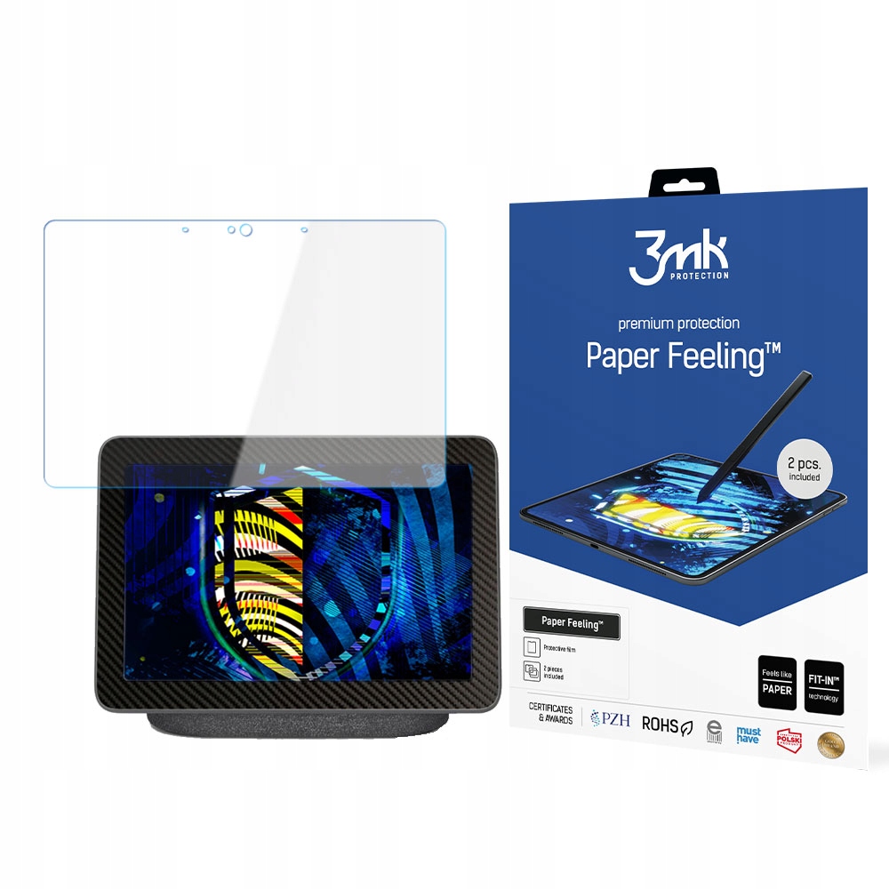 Google Nest Hub Max – Ochrona i komfort użytkowania z folią 3mk Paper Feeling™