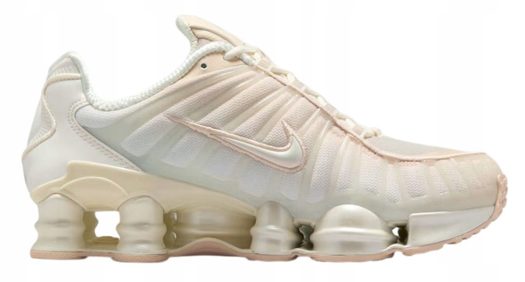 Modny design w kolorze perłowym i różowym