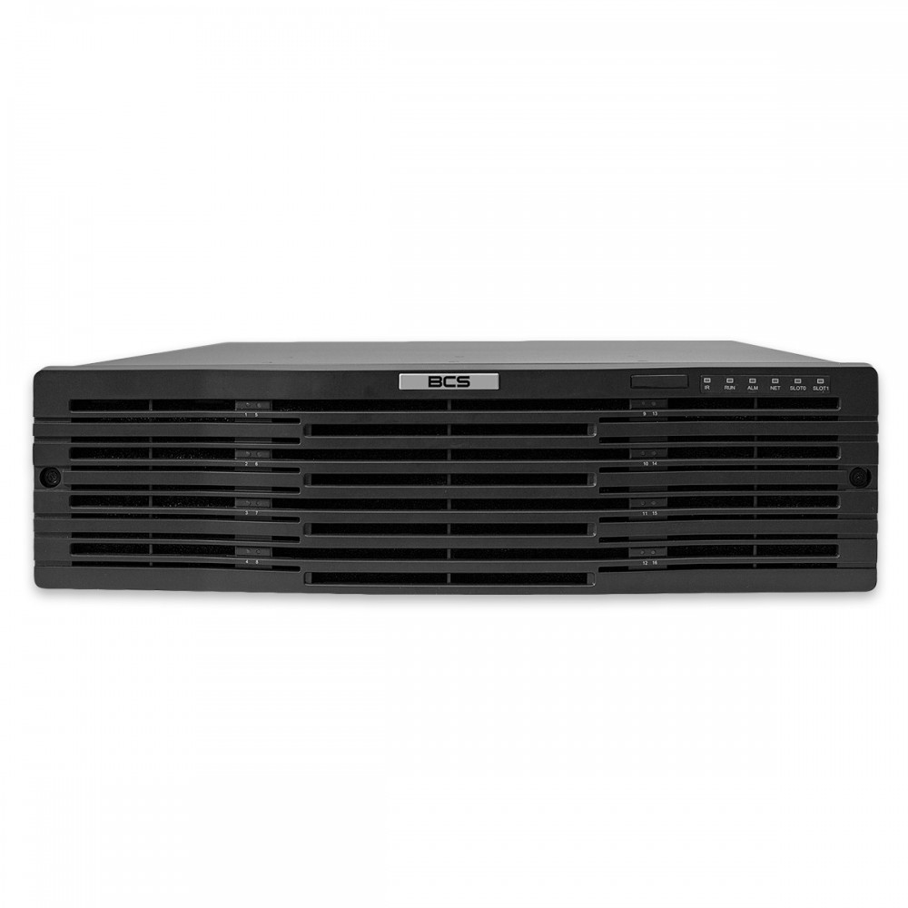 BCS-P-NVR6416-4KR – Profesjonalny rejestrator 64-kanałowy IP