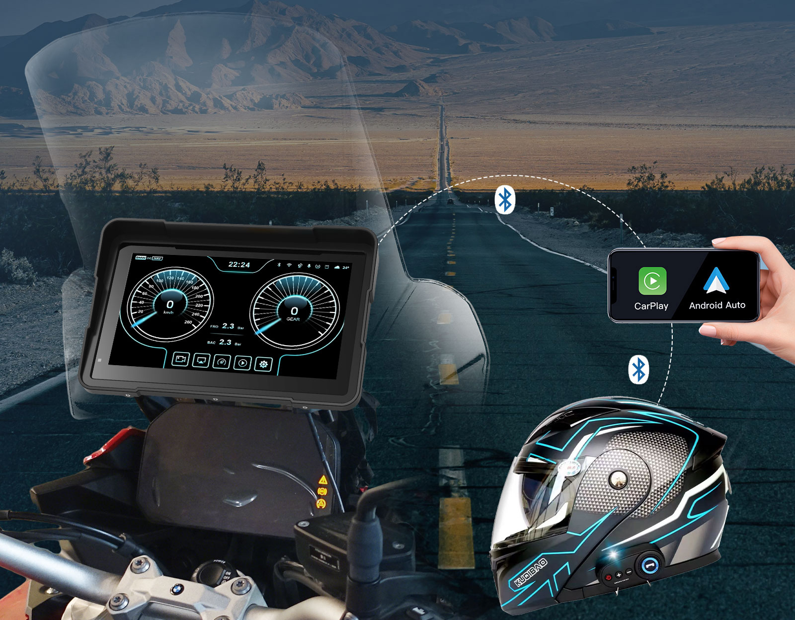 Wysoka jakość wyświetlacza – 7-calowy ekran IPS z jasnością 800 nitów