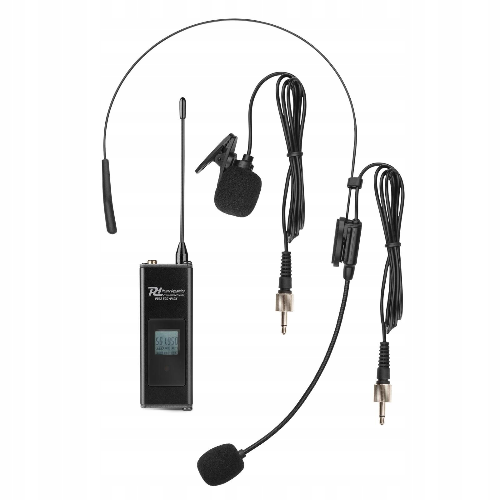 Zestaw mikrofonów bezprzewodowych UHF Power Dynamics PD524B – Profesjonalne rozwiązanie audio