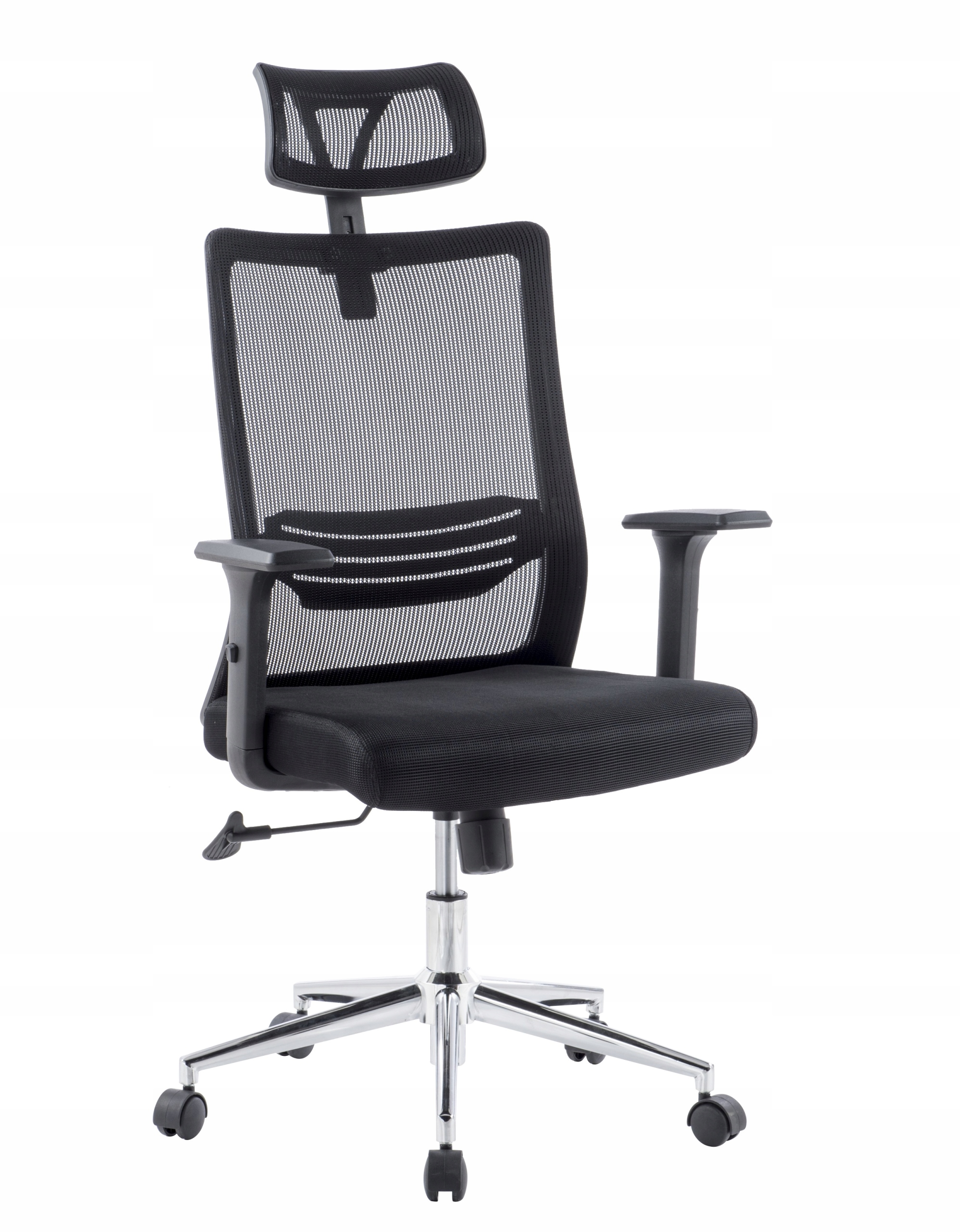 Ergonomiczne siatkowe oparcie dla lepszej wentylacji