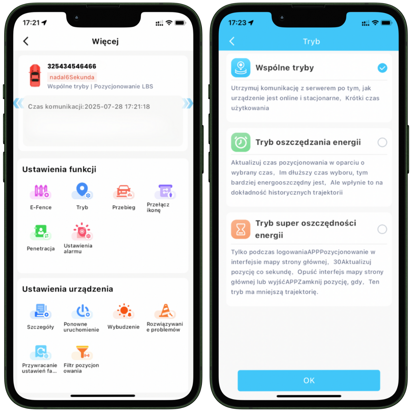 Intuicyjna aplikacja mobilna QXGPS – Prosta obsługa i pełna kontrola