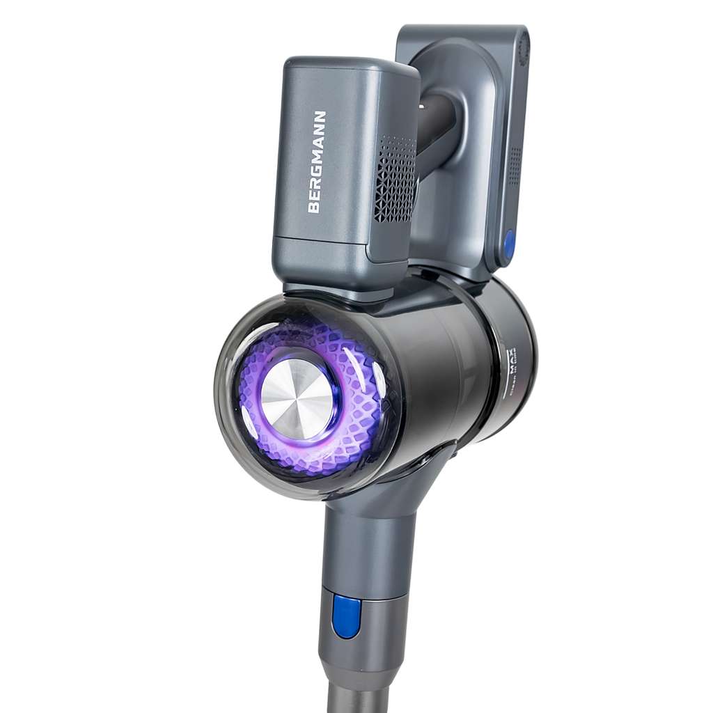 Mocna siła ssania 450 W – Efektywność w każdym zakątku