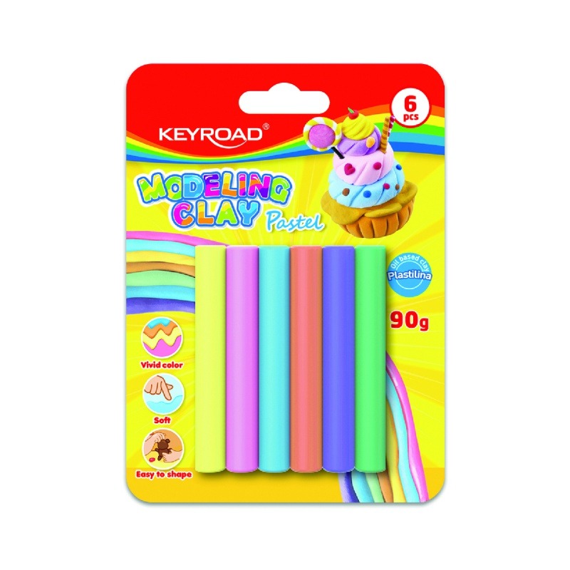Zestaw zawiera 6 sztuk po 15 g w mixie kolorów