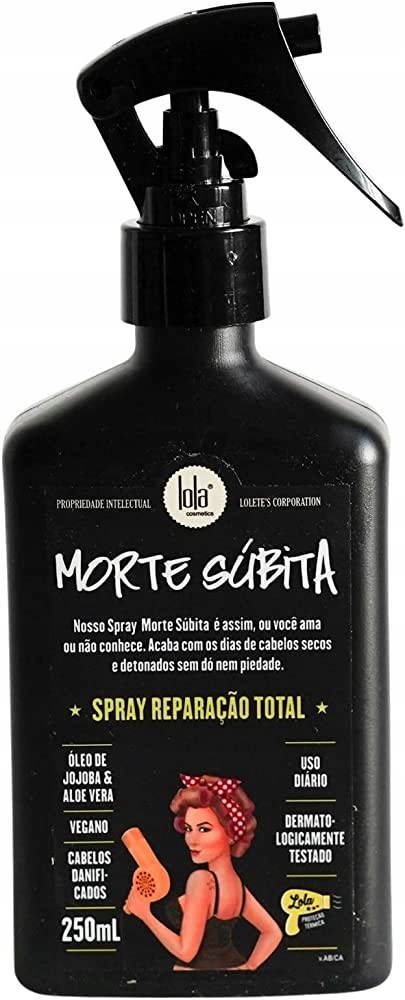 Lola Cosmetics Morte Subita Spray do włosów – Intensywna regeneracja i nawilżenie