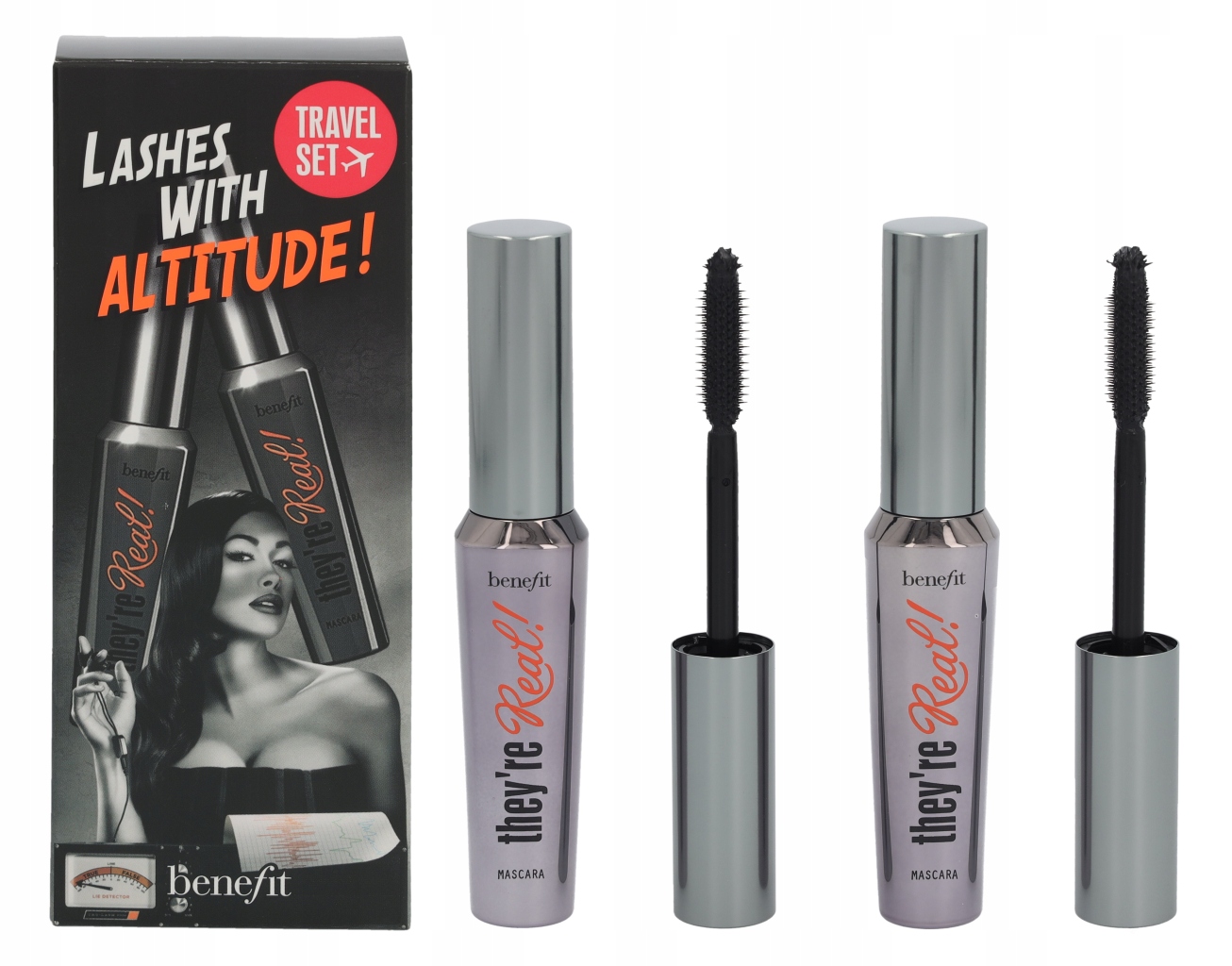 Benefit They're Real! Mascara – Zestaw tuszy do rzęs dla spektakularnego wyglądu