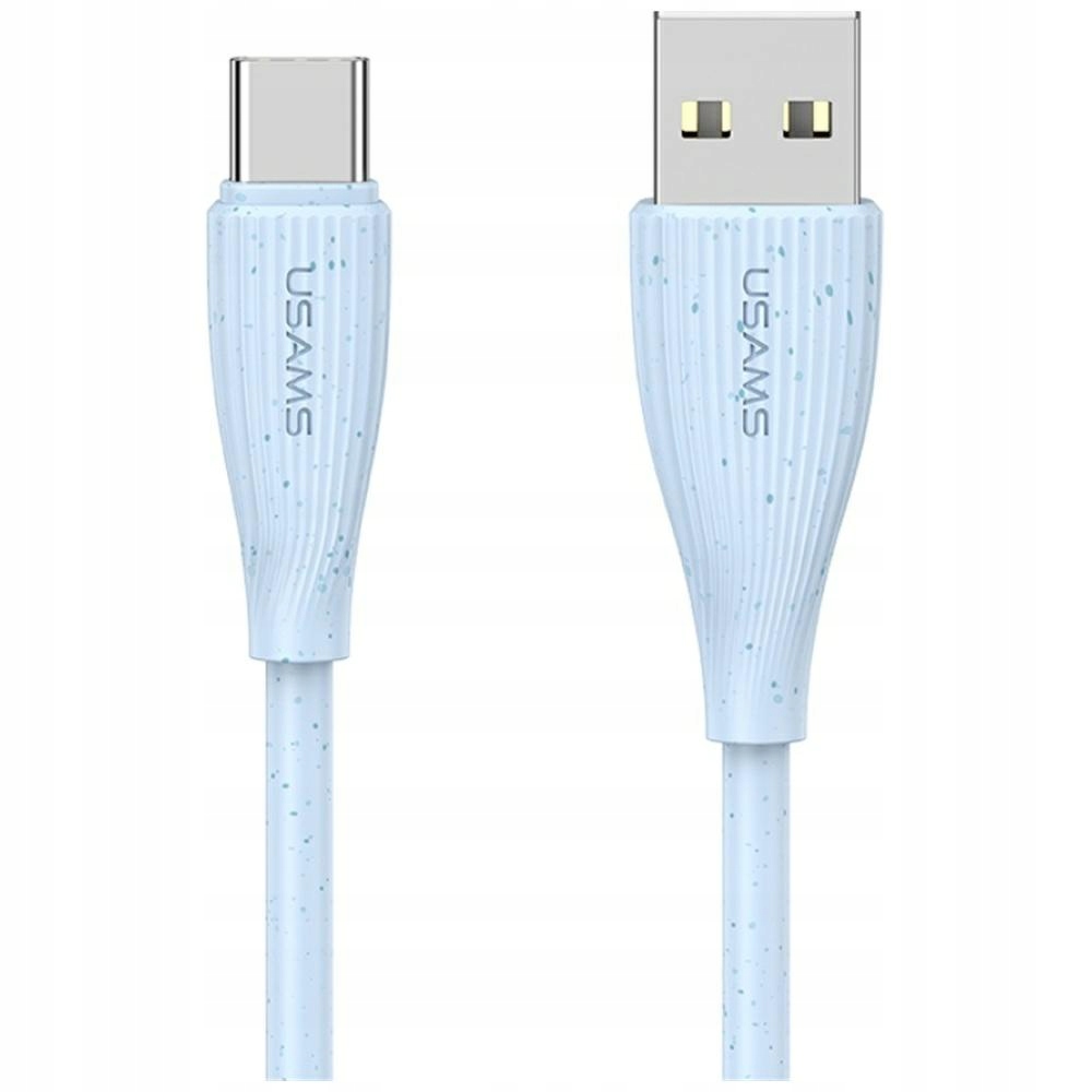 Kabel USAMS Green Series SJ714 18W 3A USB-A do USB-C 1m niebieski – Wysoka jakość i wydajność