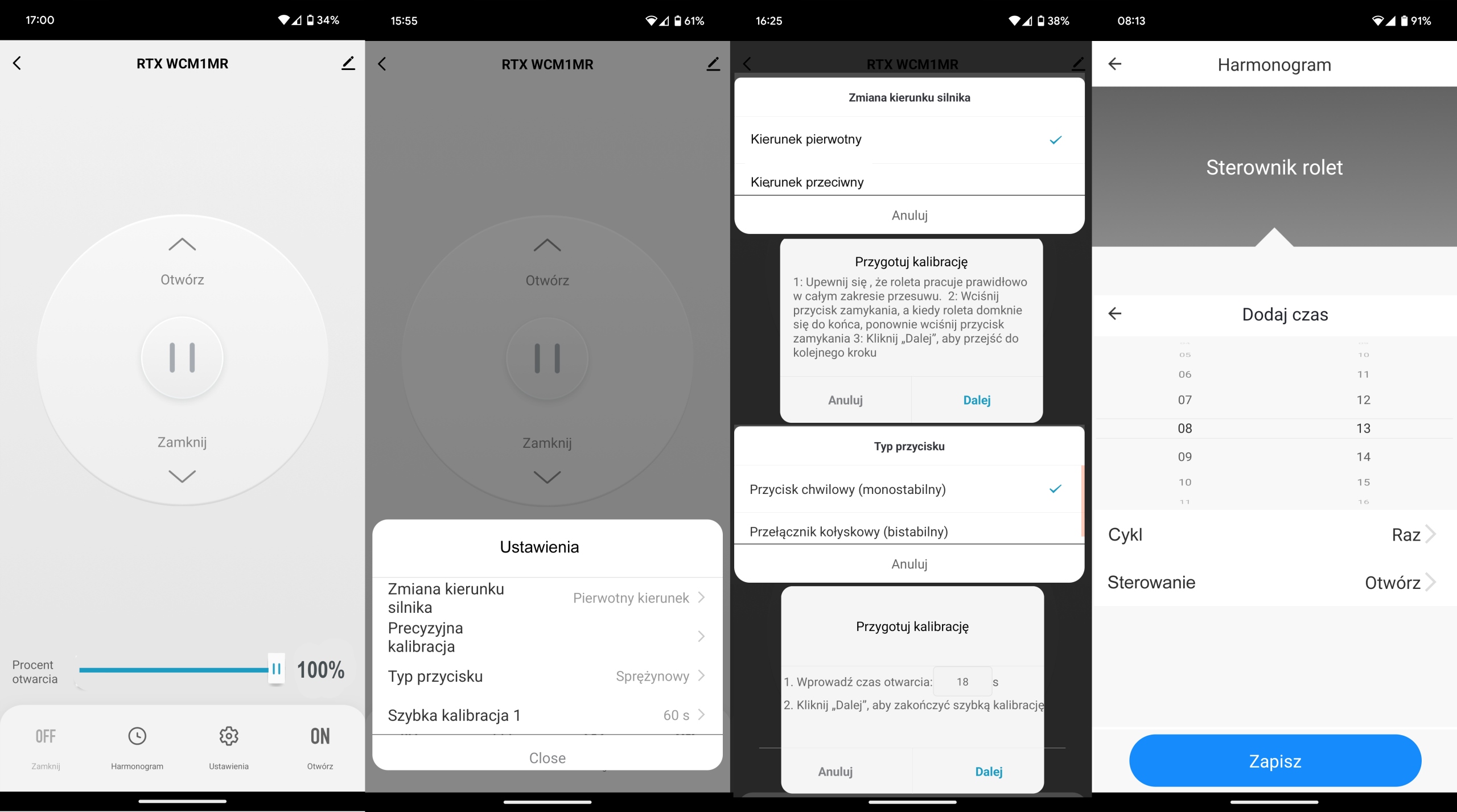 Automatyczne harmonogramy i scenariusze działania