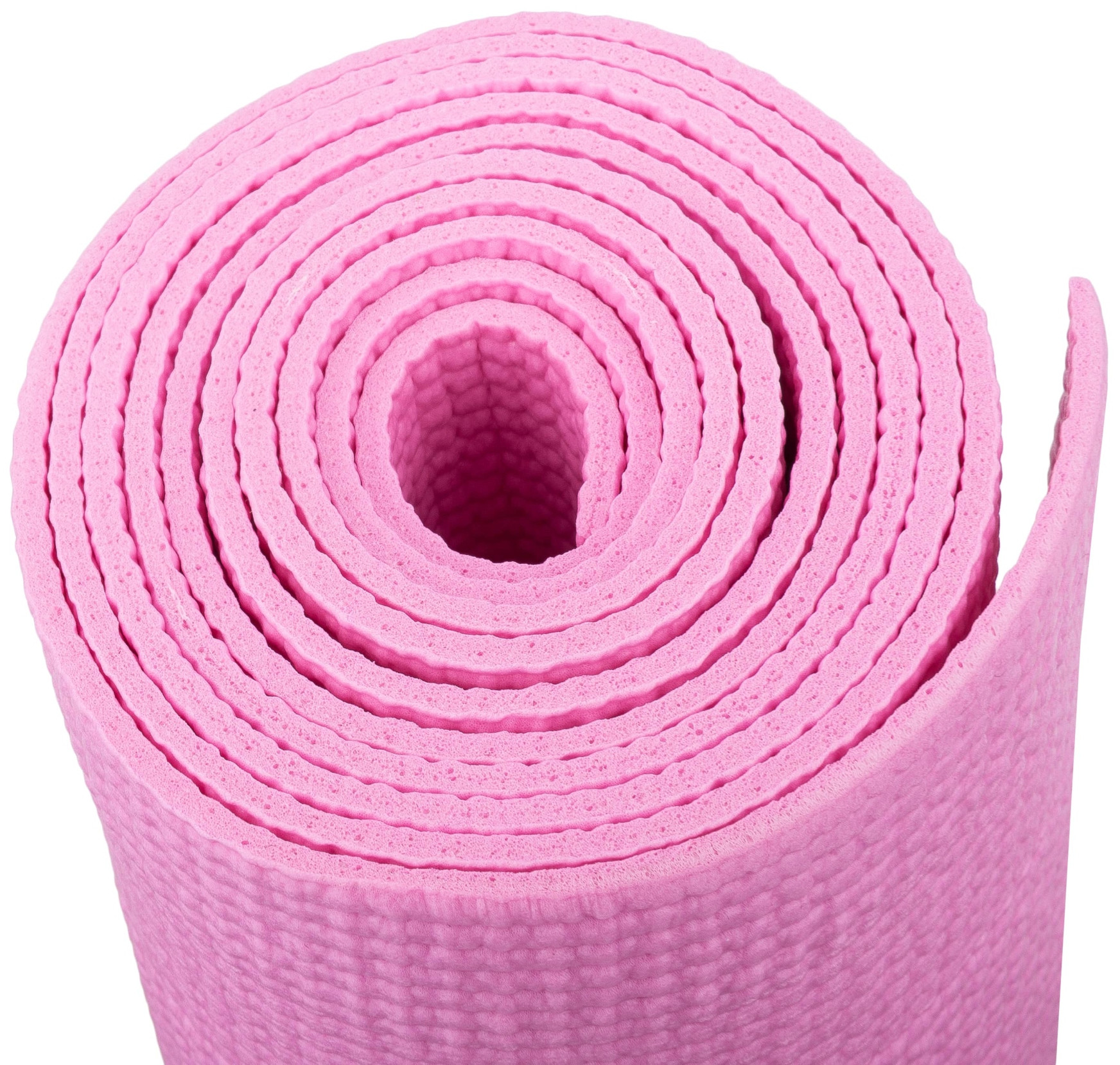 AQUA-SPORT MATA POWERSTRECH YOGA MATS PVC PRO PINK AS00049 – Idealna mata do jogi