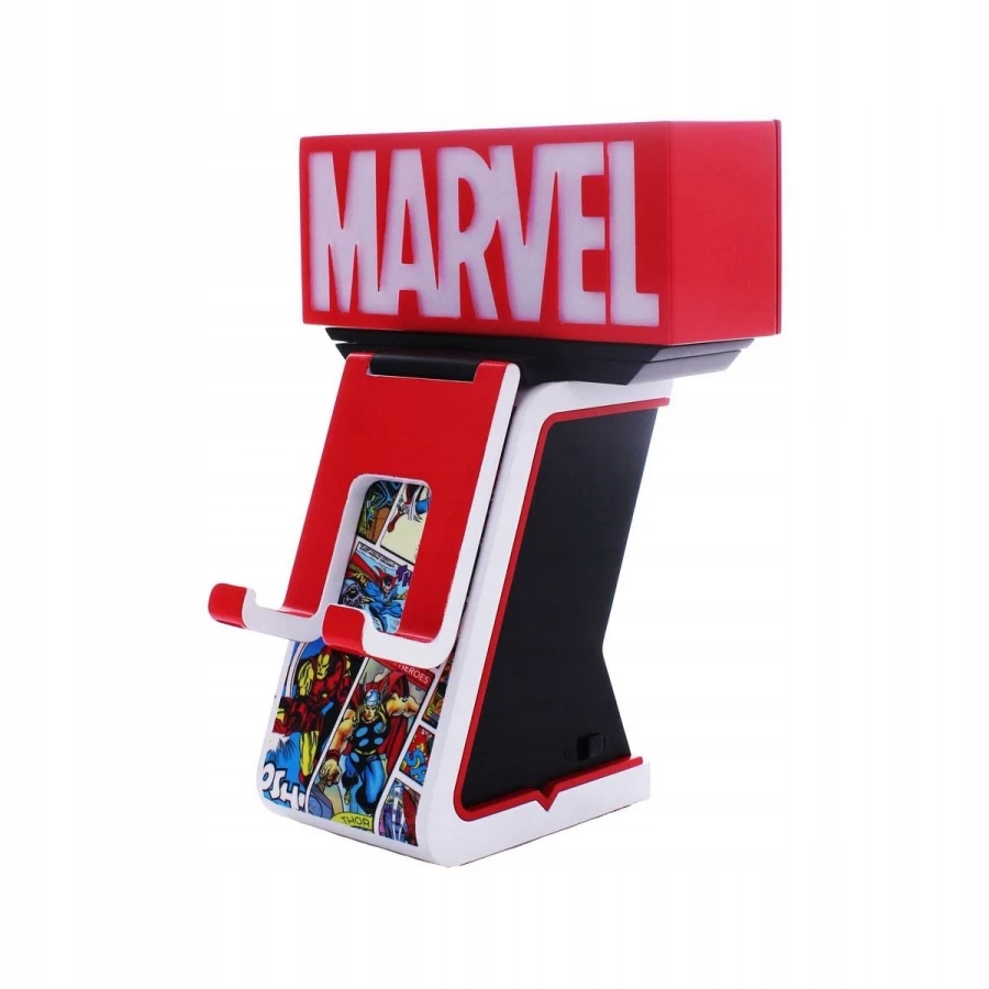Logo Podstawka na Telefon/Pada LED Marvel – Stylowe akcesorium dla fanów Marvela