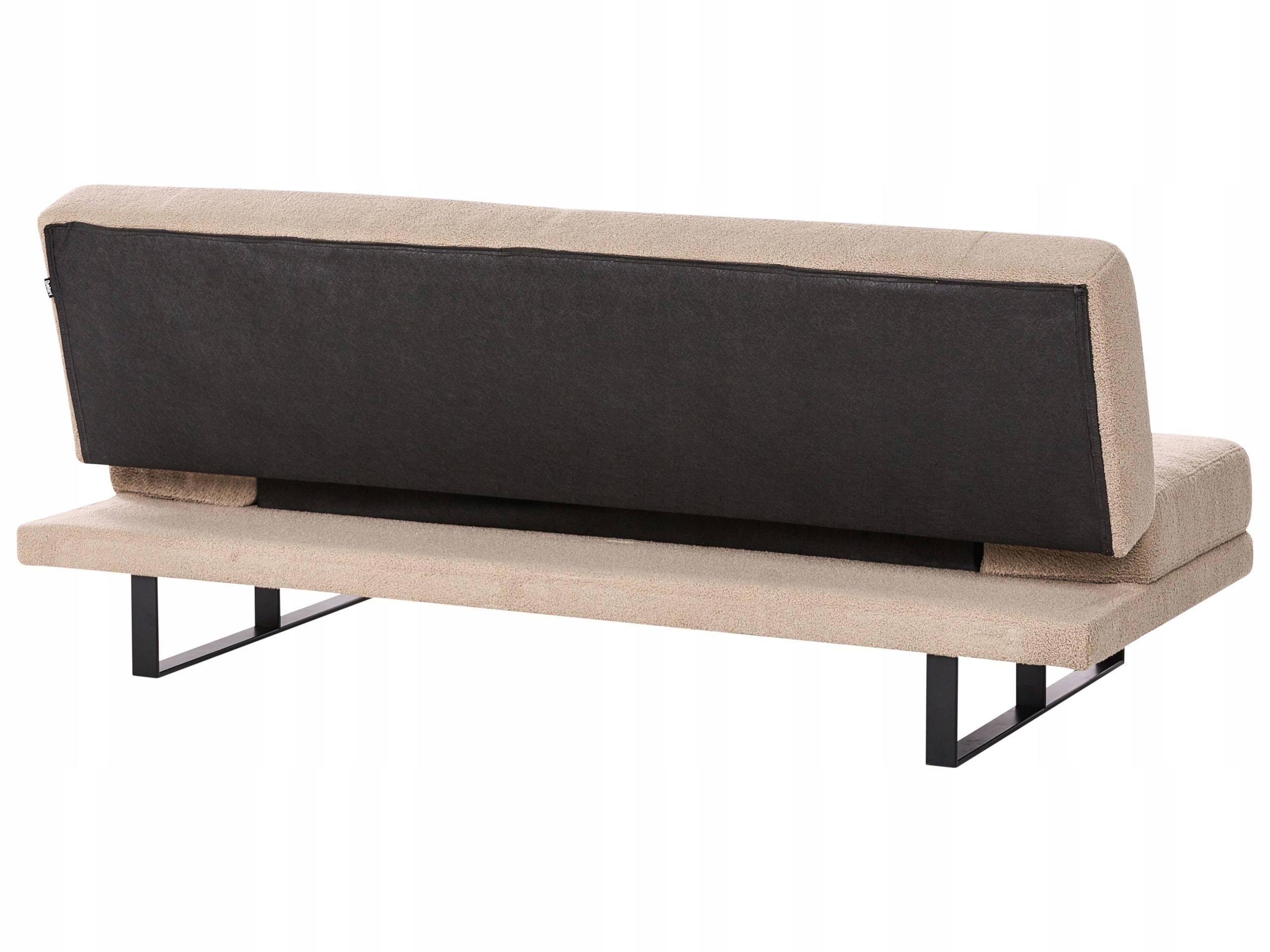 Sofa rozkładana dla 2 osób YORK Boucle Piaskowy – Komfort i styl w Twoim salonie