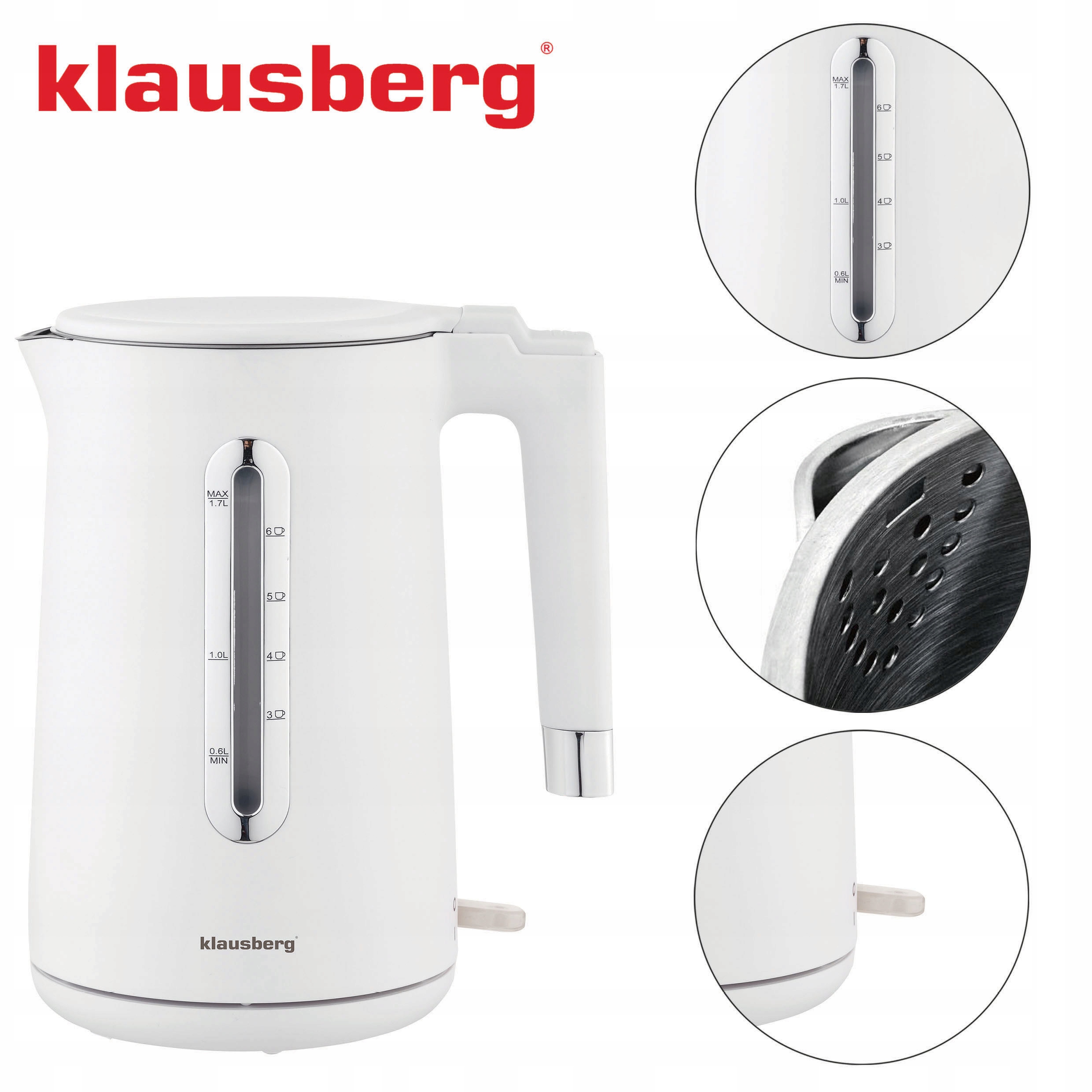 Dlaczego warto wybrać czajnik Klausberg KB-7890?