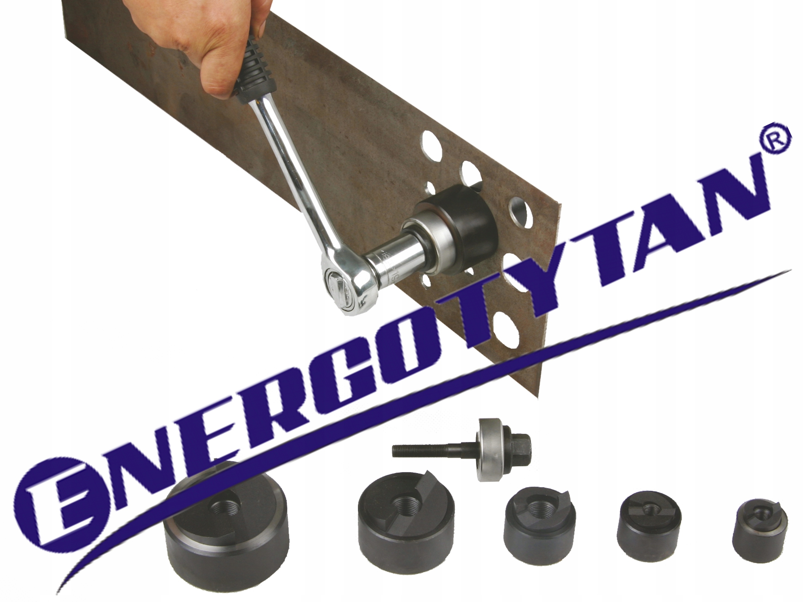 Zastosowanie wycinaka w różnych materiałach: stal, aluminium, PCV