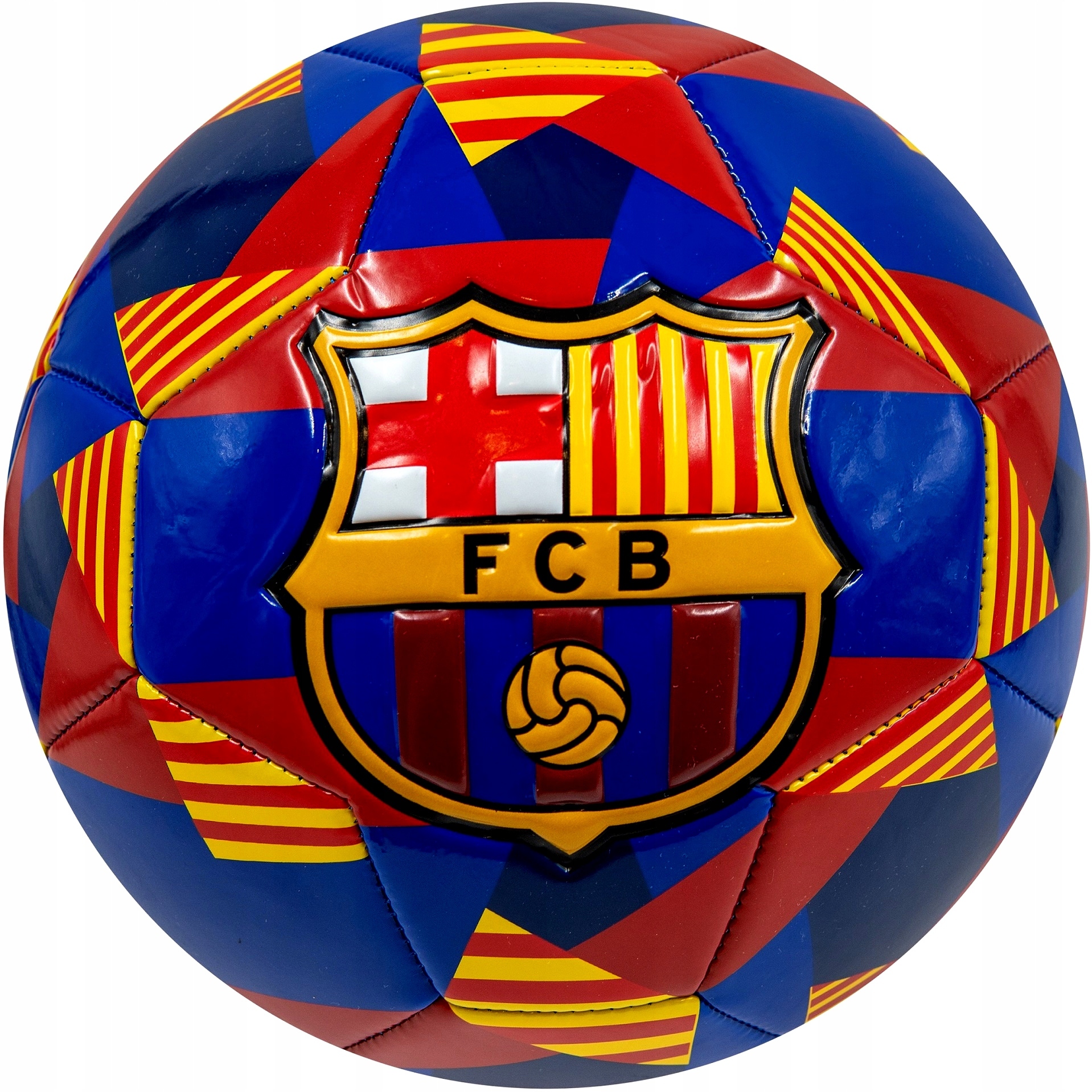 Piłka nożna FC Barcelona Senyera Abstract r.5 – Poczuj magię futbolu z legendarnym klubem