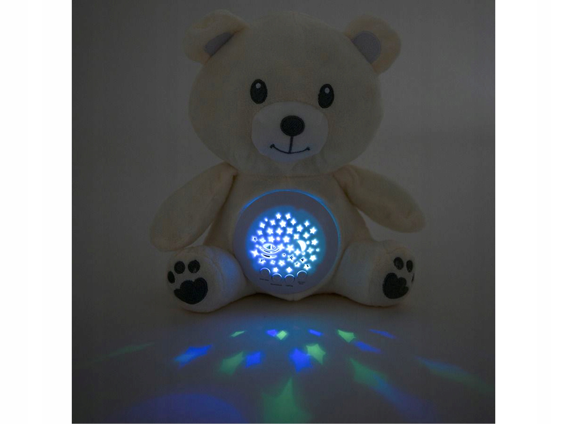 Kolorowe światło i delikatne dźwięki