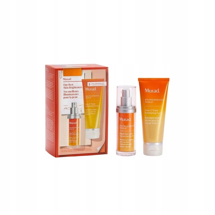 MURAD Zestaw Pielęgnacyjny Exfoliate+Brighten – Odkryj blask swojej skóry