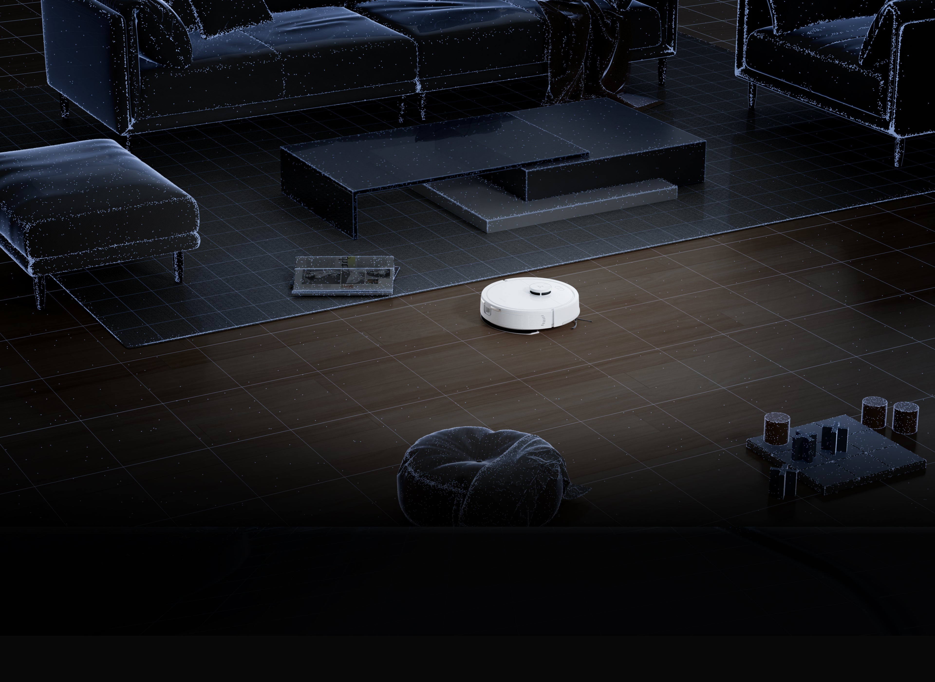 Technologia nawigacji LiDAR dla precyzyjnego sprzątania