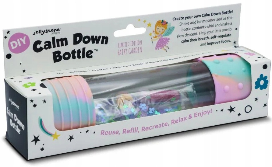 Butelka sensoryczna DIY Fairy Wróżka – Kreatywna zabawa dla dzieci